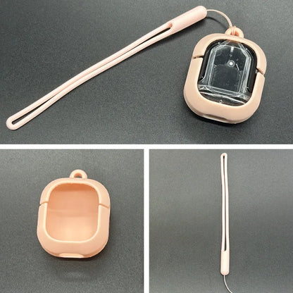 Earbuds Silicon Case Silicone Case with Lanyard for Wireless Earbuds Earbuds Organization Protection Cases for School Travelling