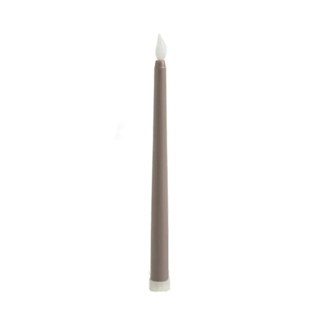 Simulation Led Candles with Flickering Flame Battery Operated Candlesticks 3D Wick Creative Flameless Taper Candles Thanksgiving