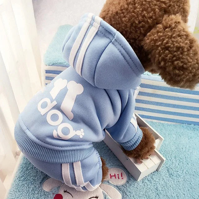 Pet Clothes French Bulldog Dog Costume Pet Jumpsuit Pug Pets Dogs Clothing for Small Medium Dogs Puppy Outfit Hooded sweatshirt