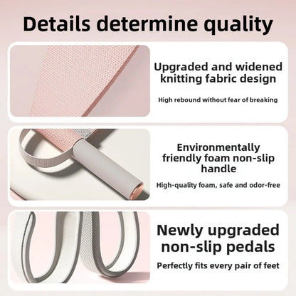 Yoga Resistance Band Anti-Broken Elastic Sit Up Pull Rope for Strength Training Portable Unisex Resistance Exercise Bands