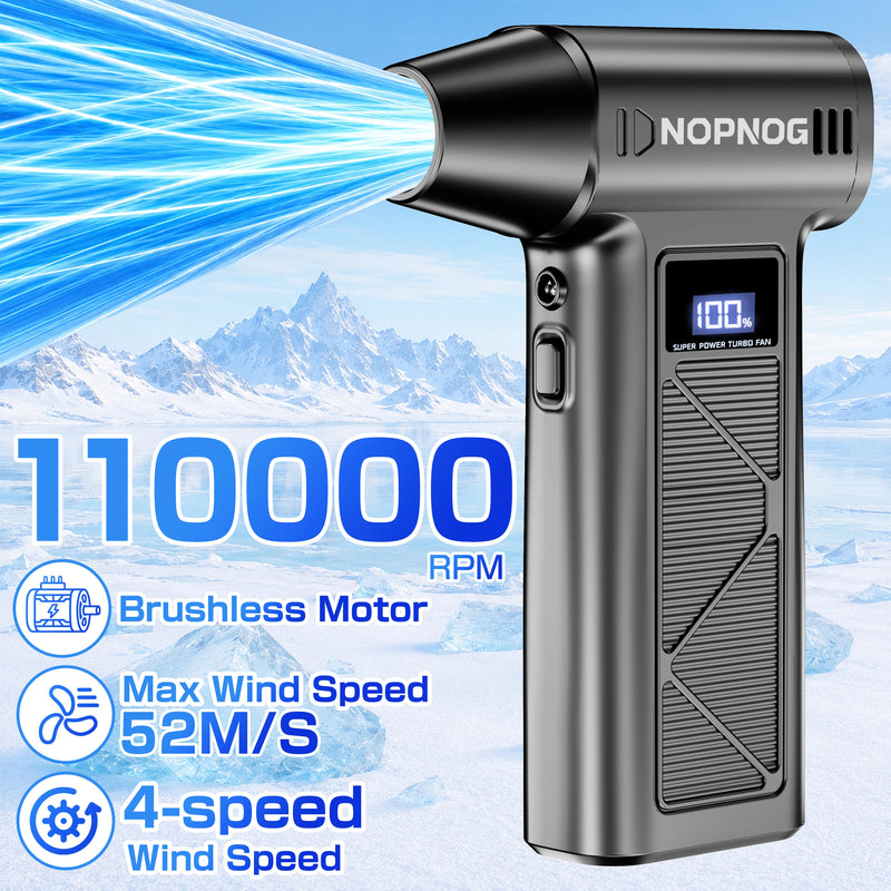 Blower Car Turbo Fan Violent Jet Fan Cleaning Blowing Tool Auto Dust Collector Portable Air Duster Hair Dryer Multipurpose PK X8