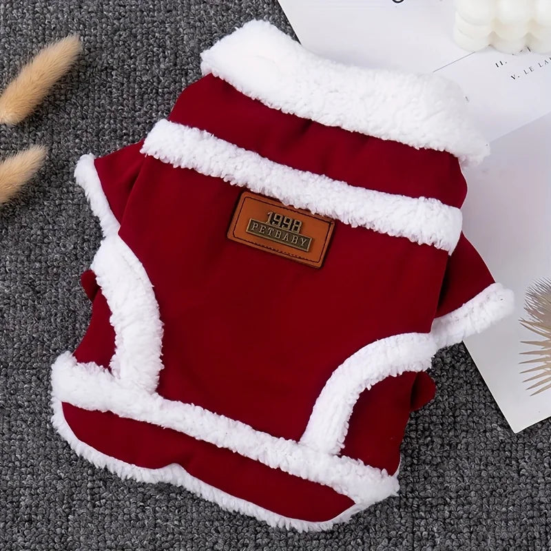 Winter Warm Thicken Pet Dog Jacket Waterproof Dog Clothes for Small Medium Dogs Puppy Coat Chihuahua French Bulldog Pug Clothing