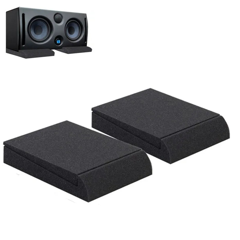Speaker Sponge Shock Absorbing Pad Desktop Monitor Hardened Shockproof Sound-absorbing Silent Pad Remove Resonance Sponge