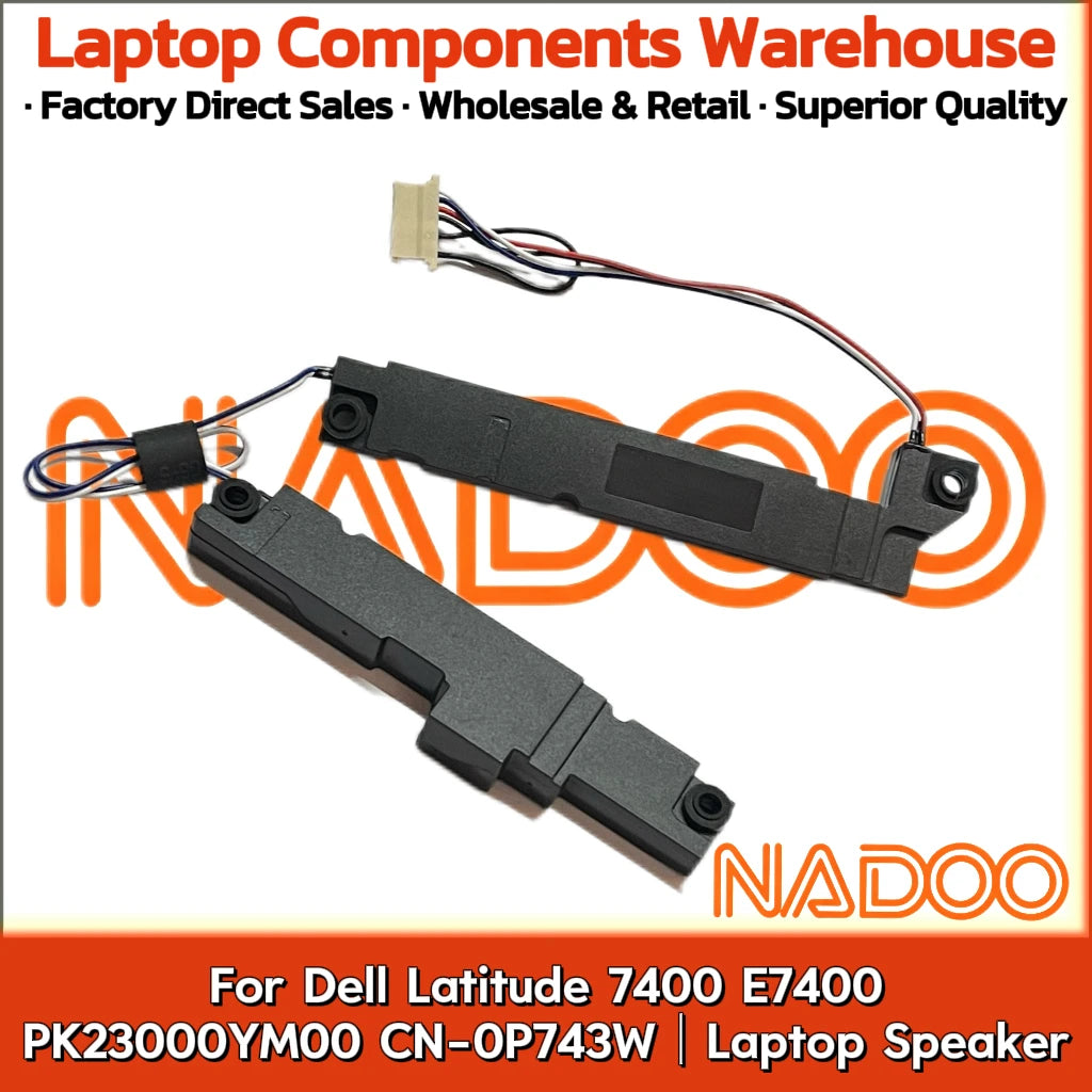 New Original Laptop Notebook Audio Speaker For Dell Latitude 7400 E7400 PK23000YM00 CN-0P743W built-in speaker horn audio