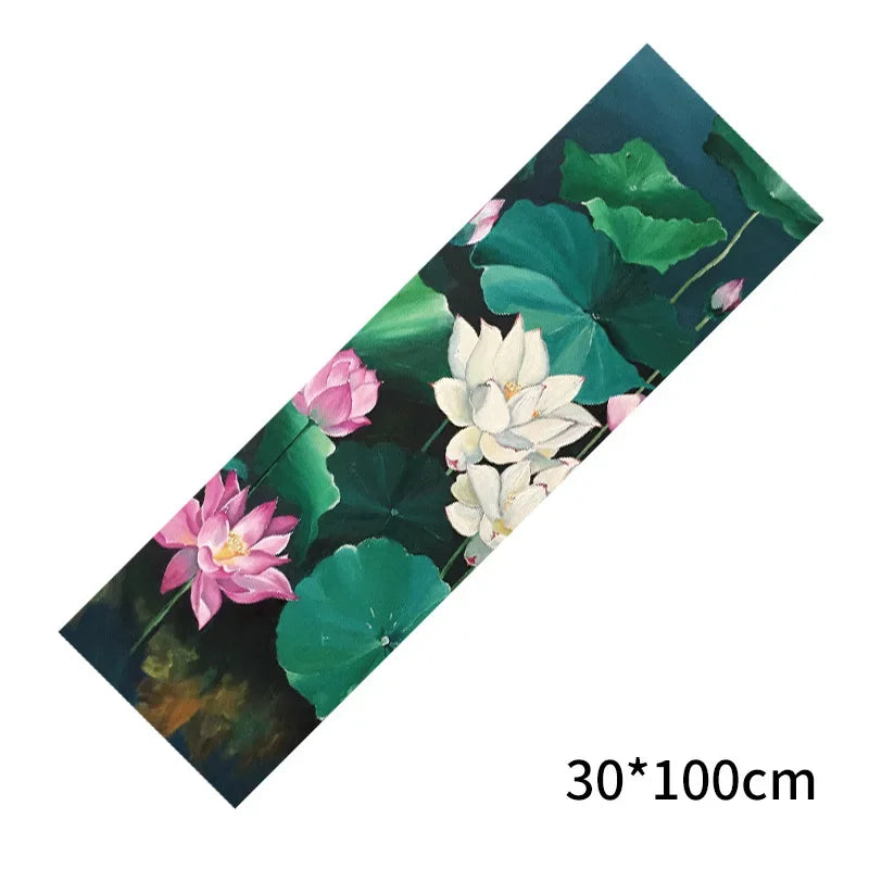 Yoga Cooling Sports Printed Towel 30*100cm Yoga Mat Cover Non-slip Gym Fitness Microfibre Travel Quick Drying Mat Pilates Gift