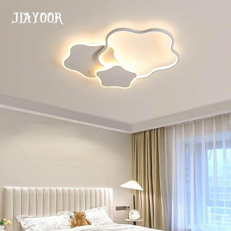 Bedroom ceiling light modern simple lighting fixtures creative main light children's room full spectrum eye protection LED light