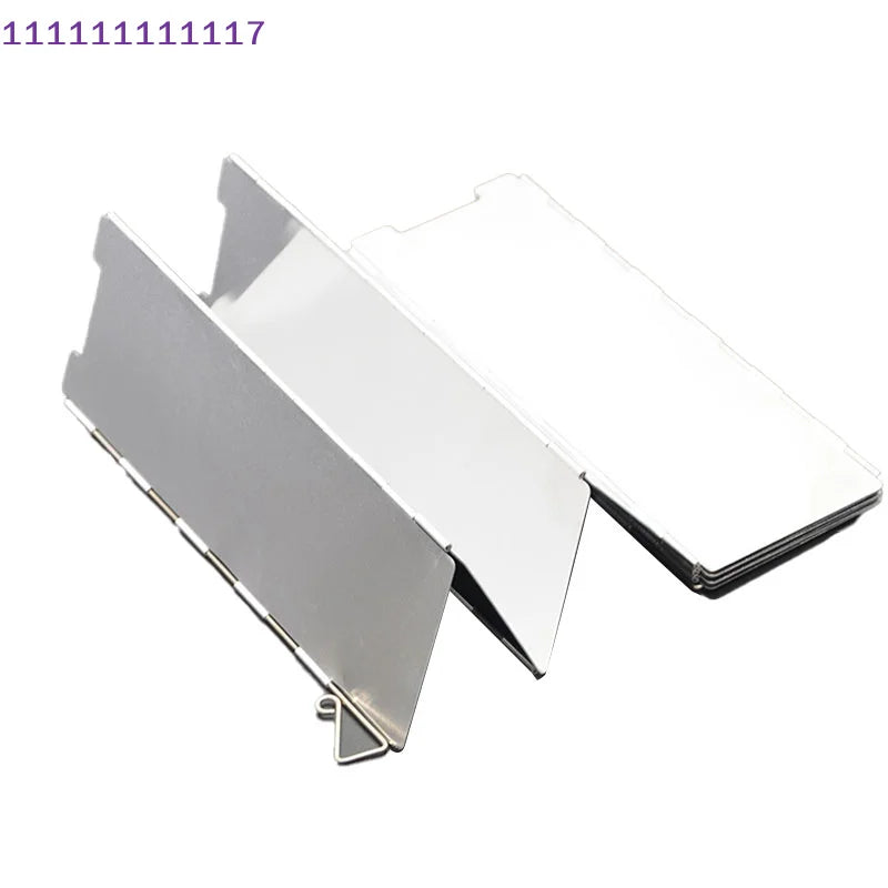 8-Plate Foldable Gas Stove with Integrated Windbreak  Portable Cooking Equipment for Outdoor Camping