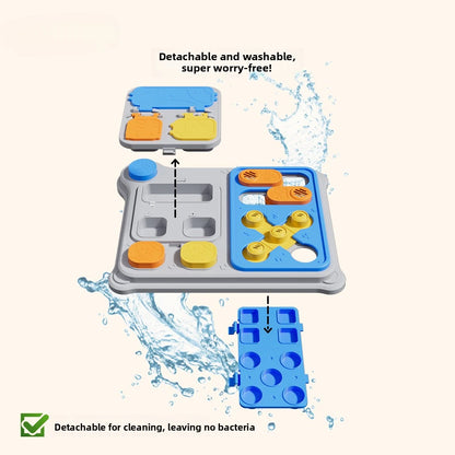 Pet Puzzle Feeder Toy: Interactive Treat Dispenser Designed for IQ Training, Perfect for Small to Medium Dogs, New Arrival.