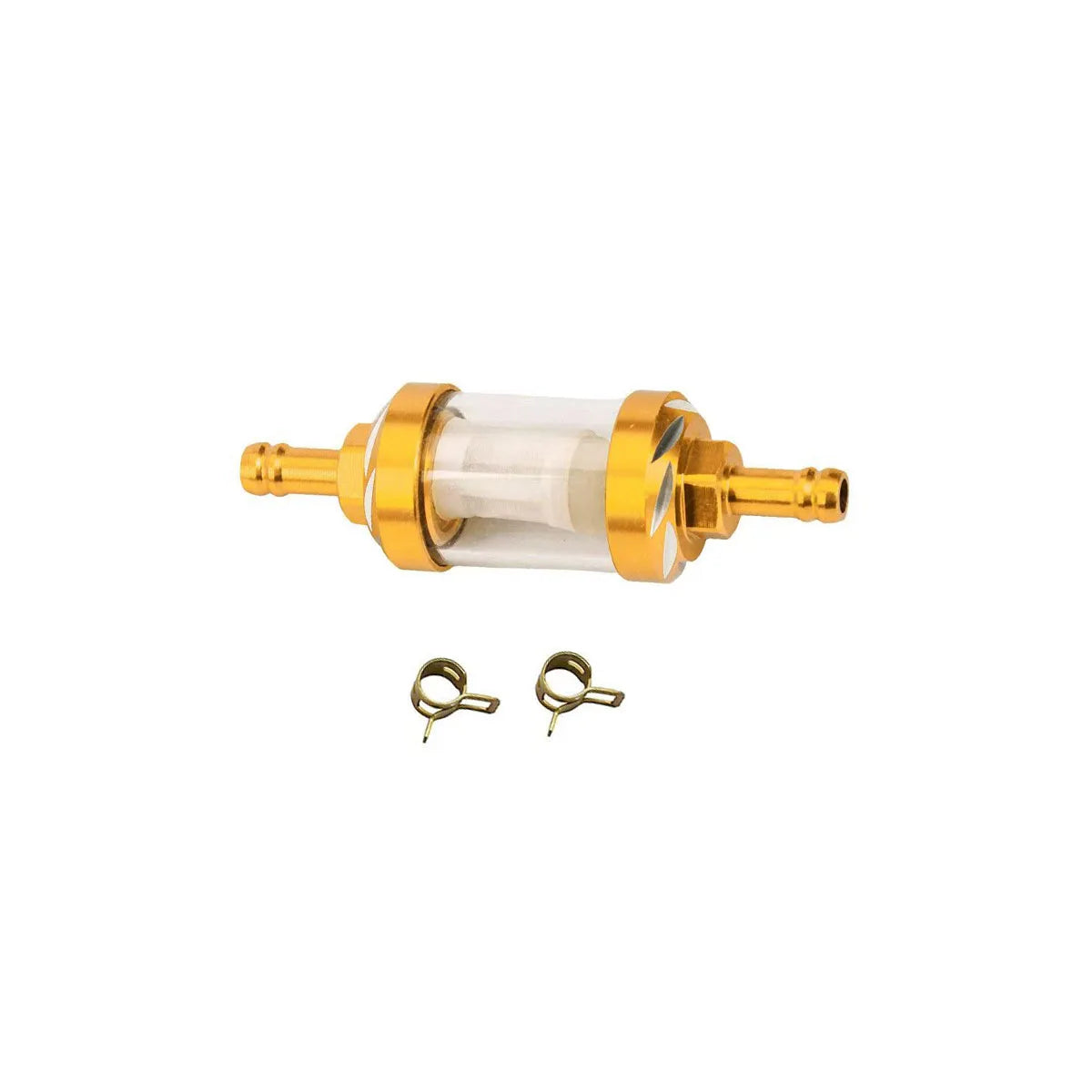 9mm CNC Aluminum Alloy Glass Gas Fuel Oil Filter Moto for Dirt Pit Bike 125/140/150/160cc CRF70 90 110 TTR100 110 KLX65