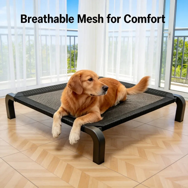 Pet Supplies Foldable Dog Bed All Season Large and Small Dogs Camp Bed Detachable Waable Military Sle Dog House for Summer Use