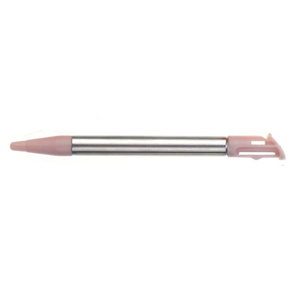 JCD 10pcs For New 2DSLL 2DSXL Game Console Plastic & Metal Telescopic Stylus Touch Screen Pen For New 2DS LL XL