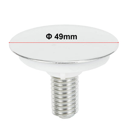 Kitchen Sink Tap Hole Covers Stainless Steel Basin Hole Sealing Plug Anti-leakage Basin Laundry ABS Plastic 49mm Accessories