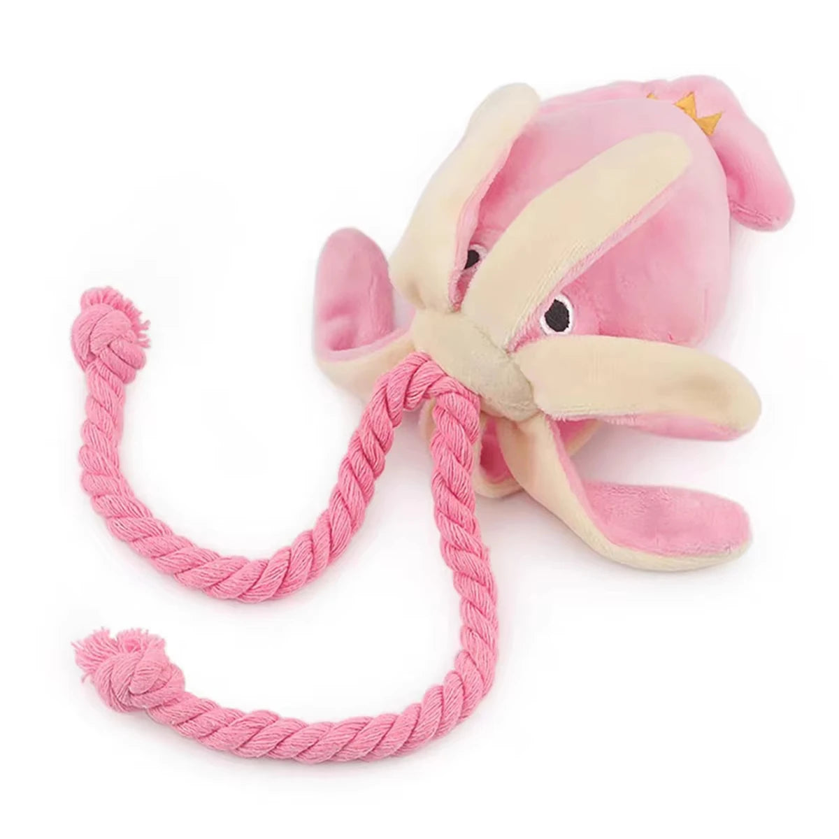 Pet Plush Toy for Small Large Dogs Cats Molar Toys Octopus Shape Interactive Cotton Rope Toy Dog AccessoriesTraining Squeaky