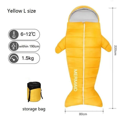 Ultralight Sleeping Bag Camping Sleeping Bag for Kids and Adults Sleeping Bag Camping Vacuum Bed Camping Accessories S/M/L size
