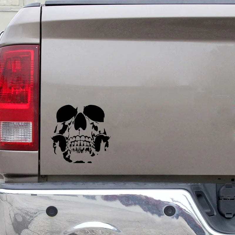 Lovely SKULL Waterproof  Decoration Car Sticker Automobiles Motorcycles Exterior Accessories Vinyl Decals