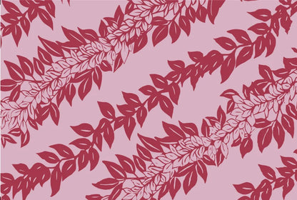 New Arrival Rayon Cotton Hawaiian Sarong Pareo Beach Wrap With Attractive Leaf Print for Women Trendy Versatile Bikini Cover-up