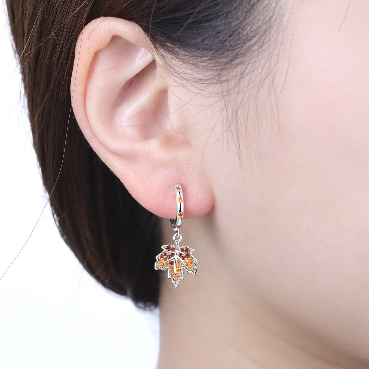 MISEFF S925 Sterling Silver Earrings Multiple Styles Exquisite Flower Earrings Original Fashion Jewelry Birthday Gift For Women