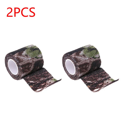 Camouflage Invisible Tape Camo Form Self Cling Camo Hunting Rifle Fabric Tape Wrap Camouflage Tape Outdoor Camping Accessories