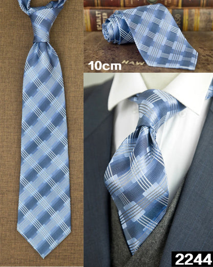 Ties Unusual Pattern Checked Abstract Polka Dots Stripes 100% Silk Jacquard Woven Fashion Brand New Casual Formal Party