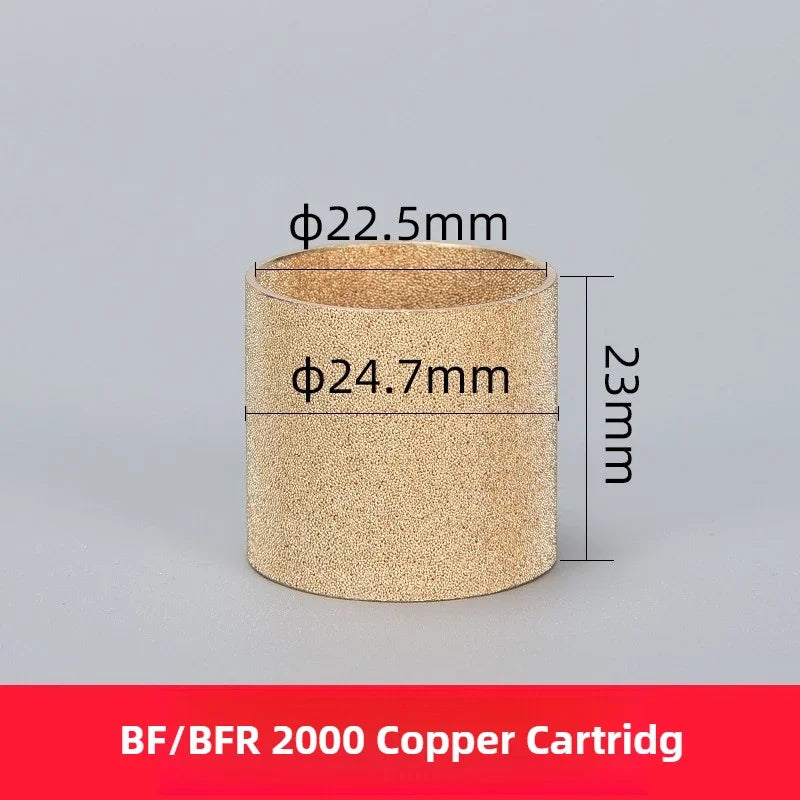 HEBAI AFR BF BFR GFR AW AF 2000 3000 4000 5000 Pneumatic Air Filter Element Copper Cartridge Fiber Filter Element Air Treatment