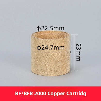 HEBAI AFR BF BFR GFR AW AF 2000 3000 4000 5000 Pneumatic Air Filter Element Copper Cartridge Fiber Filter Element Air Treatment