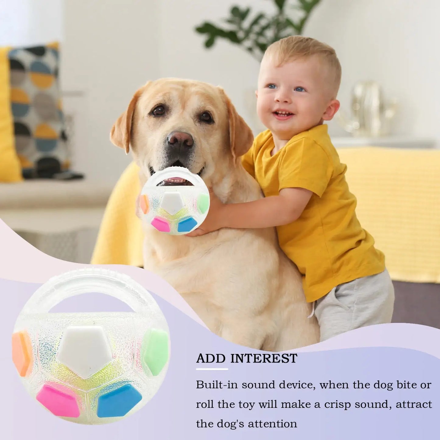 New football tennis ball shaped pet dog toys durable teething relief to accompany outdoor training squeak toys