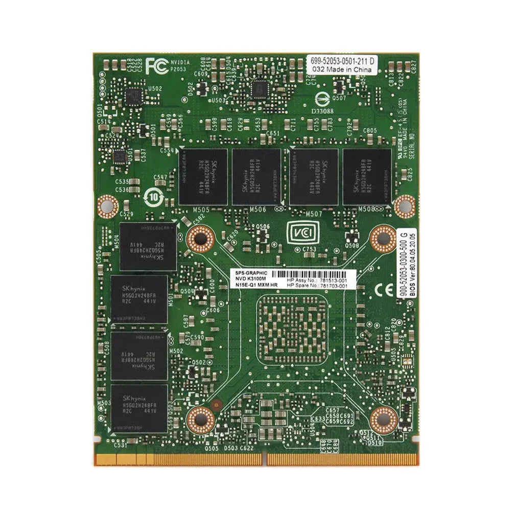 Quadro K3100 K3100M GDDR5 4GB N15E-Q1-A2 Grafikkarte mit X-Blende für Apple iMac A1312 27 Zoll (2010/2011)