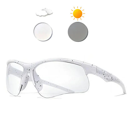New Photochromic Cycling Sunglasses Men Women Outdoor Mtb Bicycle Sun Glasses Running Eyewear Sports Bike Windproof Goggles