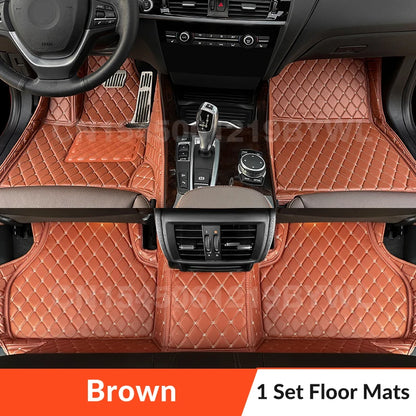 For Leapmotor C10 2027 2026 2025 2024 Car floor mats Foot Pads 3D Car Trunk Mat Cargo Liner Carpet Accessories