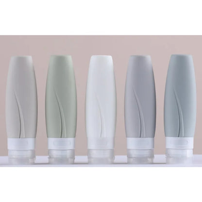 Travel Bottles Set, Travel Containers for Travel Size Toiletries, with Portable Quart Bag, Storage Shampoo Lotion, Leak Proof