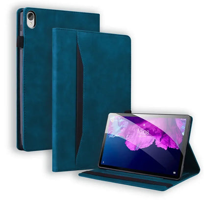 For Lenovo P11 Case Luxury Leather Flip Cover For Funda Lenovo Tab P11 TB-J606F L Tablet Case For Lenovo Xiaoxin Pad P11 Plus