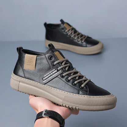 Men's Casual Sports Shoes, Fashionable, Retro, Classic, Handmade, Breathable and Warm, Suitable for All Seasons, Hiking Shoes