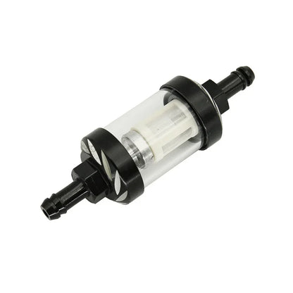8mm CNC Aluminum Alloy Glass Gas Fuel Oil Filter Moto for Dirt Pit Bike 125/140/150/160cc CRF70 90 110 TTR100 110 KLX65