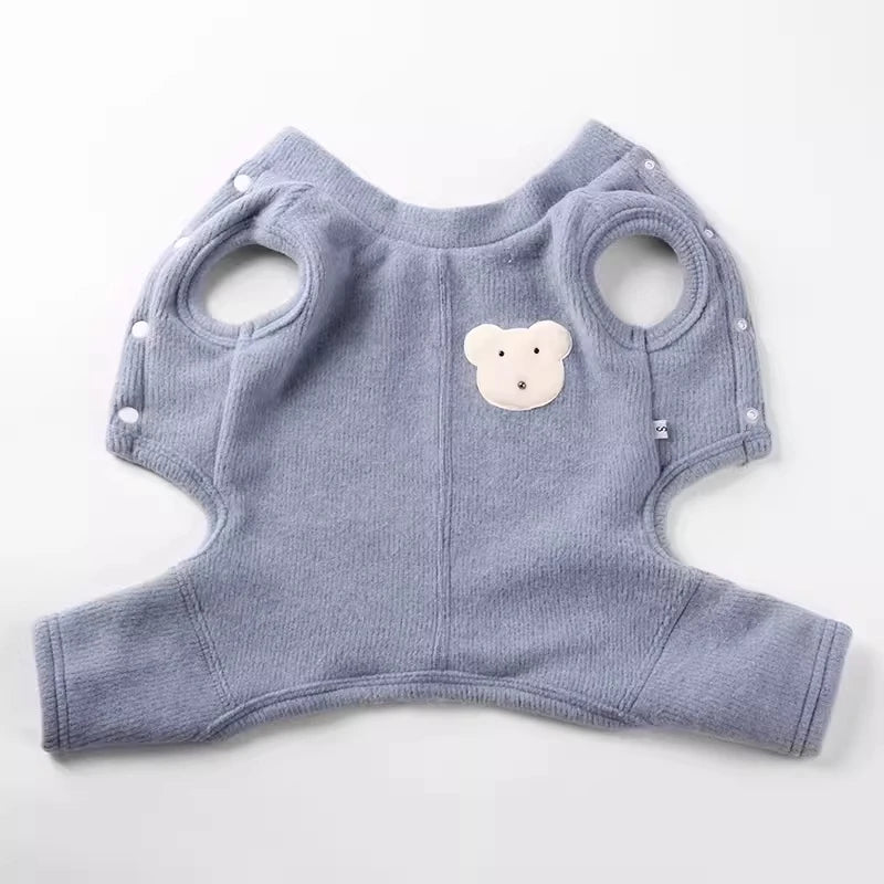 Pet Supplies Small Dog And Cat Clothes Winter Jumpsuit Thick Chihuahua Maltese Poodle Apparel