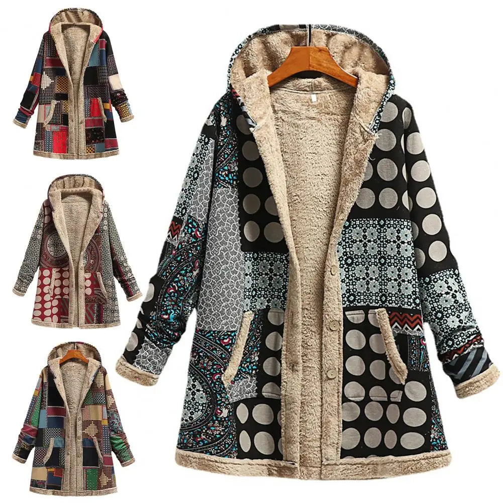 Wonderful Long Coat  Keep Warm Anti-fade Women Overcoat  Winter Keep Warm Jacket Coat