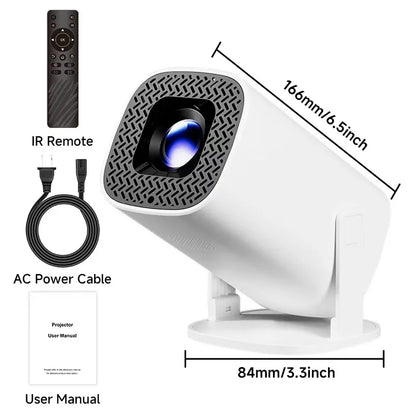 P30PRO Home Theater Projector Android 11 WIFI 6 Native 720P With Speakers Portable Cinema Outdoor Projector