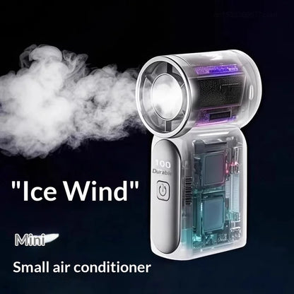 Portable Fan Convenient Creative Mini Fan Pocket Hand-held Fans Lightweight Suitable for Travel Camping Outdoors Air Coolers New