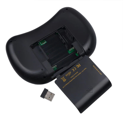 I8 Mini Wireless Keyboard RGB Backlit 2.4GHz Air Mouse English Russian Keyboard with Touchpad Handheld for Android TV BOX