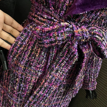 Female Overcoat 2025 New Fashion Lapel Women Woolen Coat Autumn Winter High Quality Temperament Women Woolen Coat Overcoat Y249