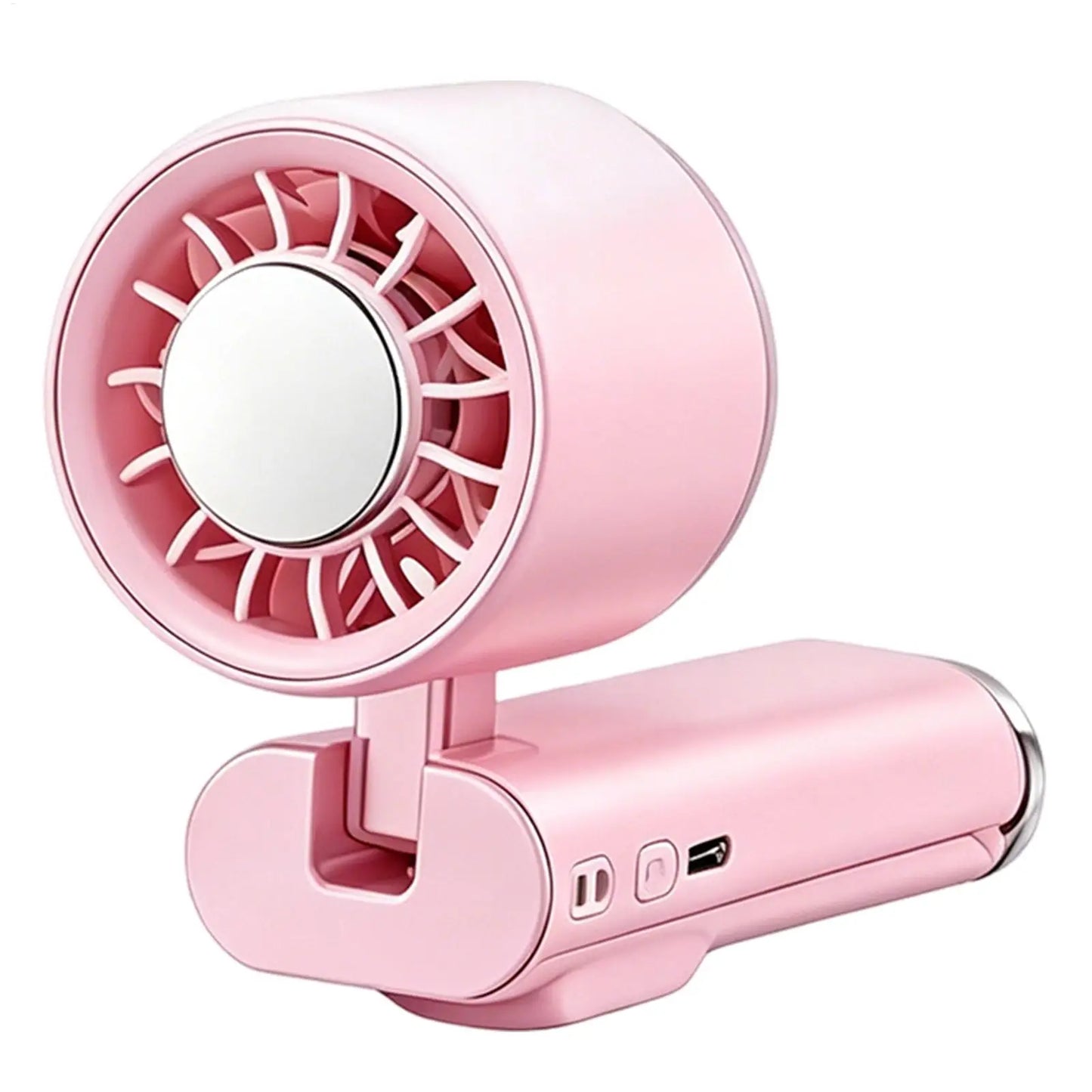 Portable Fan 199-Speed 4000mAh Rechargeable Low-Noise Summer Blower Small Pocket Fan For Beach Vacation Outdoor Indoor Travel