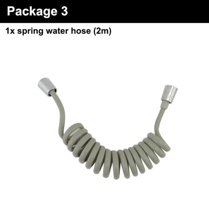 Bathroom Hygienic Shower douche Toilet Bidet Sprayer hand ass anal clean wash shower head Holder Water Hose Faucet Accessories