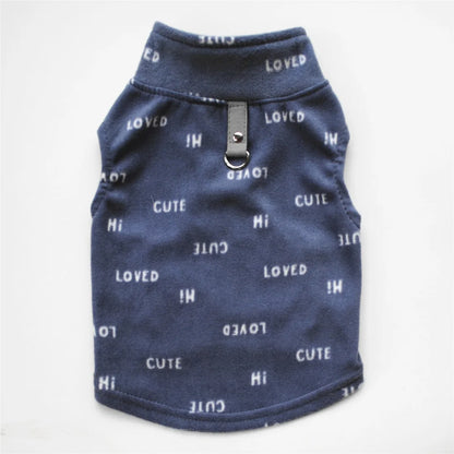 Warm Winter Dog Clothes Fleece Vest for Dog Puppy Fleece Clothing Soft Plaid Costume Doggy Autumn Winter Animal Pet Jacket Coat