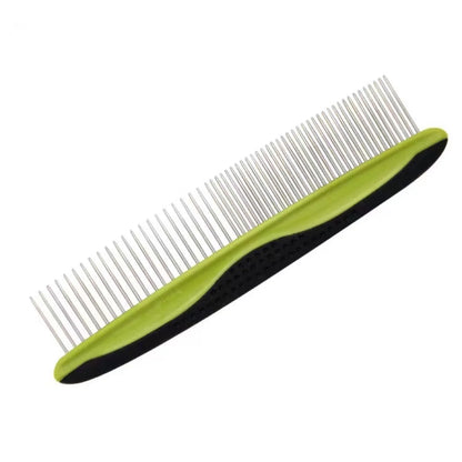 Pet Comb and Grooming Brush Two-Sided Cat Hair Brush Undercoat Rake Comb for Dog Cat Remove Knots Tangles Pet Hair Comb