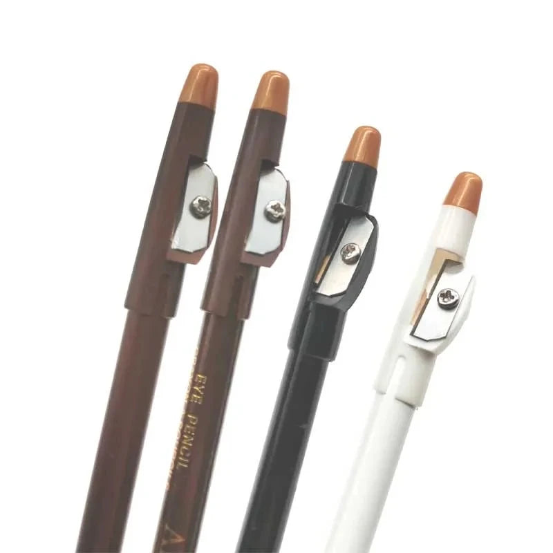 Pencil For Men's Beard Edge Hairline Razor Trace Barber Shape Accessories With Sharpener Hair Line Pen Makeup Eyebrow Pencil