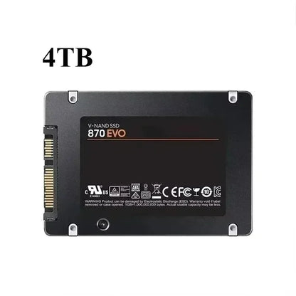 Lenovo 4TB Solid State Disk SSD 870 EVO 1TB 2TB Internal HDD Hard Drive Sata3 2.5 Inch For Laptop Microcomputer DesktopLenovo