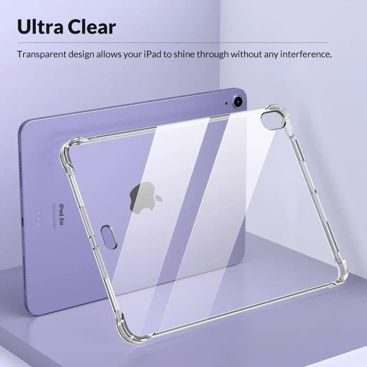 Silicon Case For iPad Air 11 13 2024 Clear Transparent Case Soft TPU Back Cover Tablet Case For iPad A2902 A2899 A2900 A2898