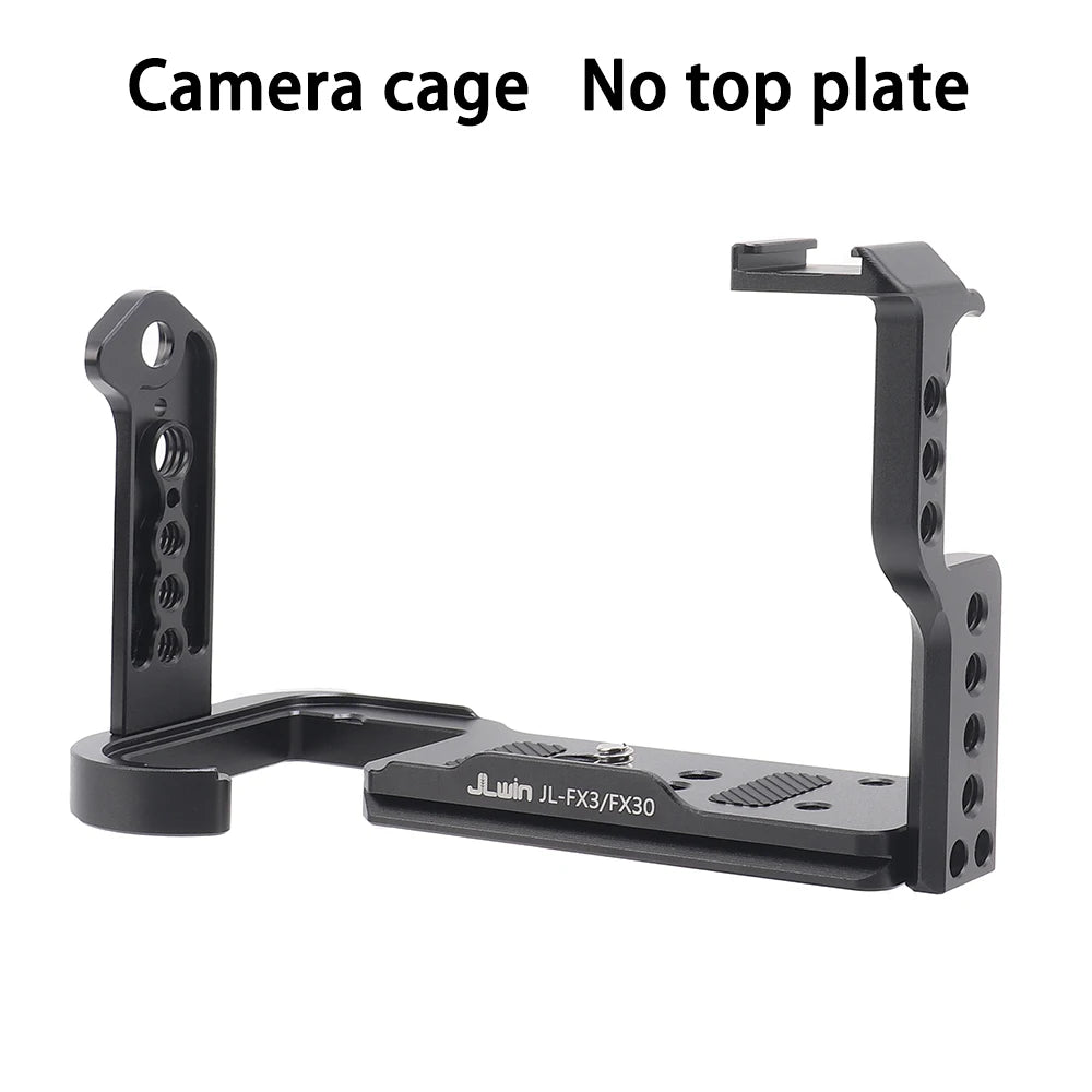 Camera Cage for Sony FX30/FX3 Rabbit Case For Sony Micro-Single Cameras Protective Frame with Arri Hole Arkah Dovetail groove