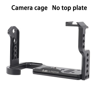 Camera Cage for Sony FX30/FX3 Rabbit Case For Sony Micro-Single Cameras Protective Frame with Arri Hole Arkah Dovetail groove