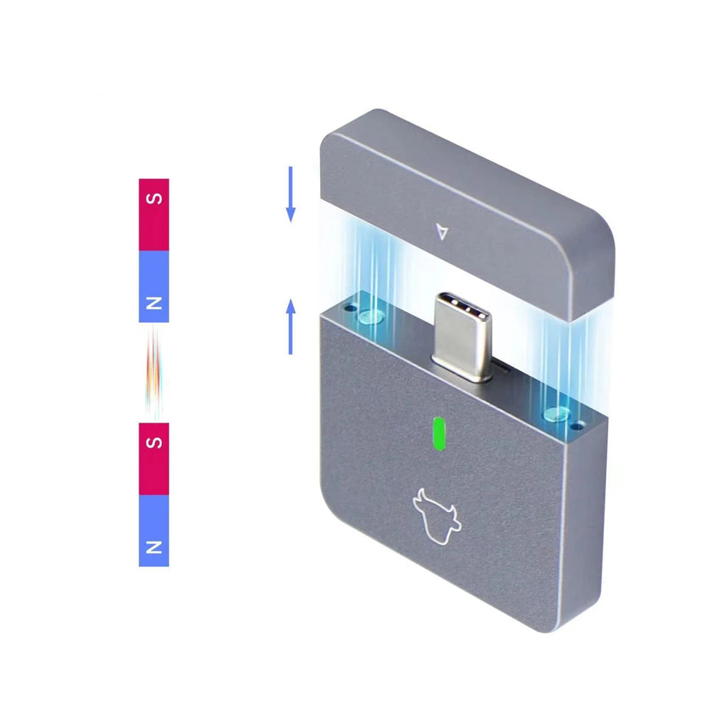 M.2 NVMe 2230 SSD Enclosure USB C Adapter 10Gbps USB3.2 Gen2 External Case Box for M2 2230 NVMe SN740/SN530 520/PM991a/BG4/BC711