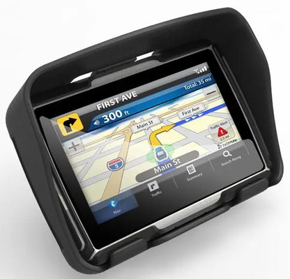 2026 Car Motorcycle GPS Navigation 4.3" Touch IPX7 Waterproof with Bluetooth FM AVIN built in 8GB Free Install Map